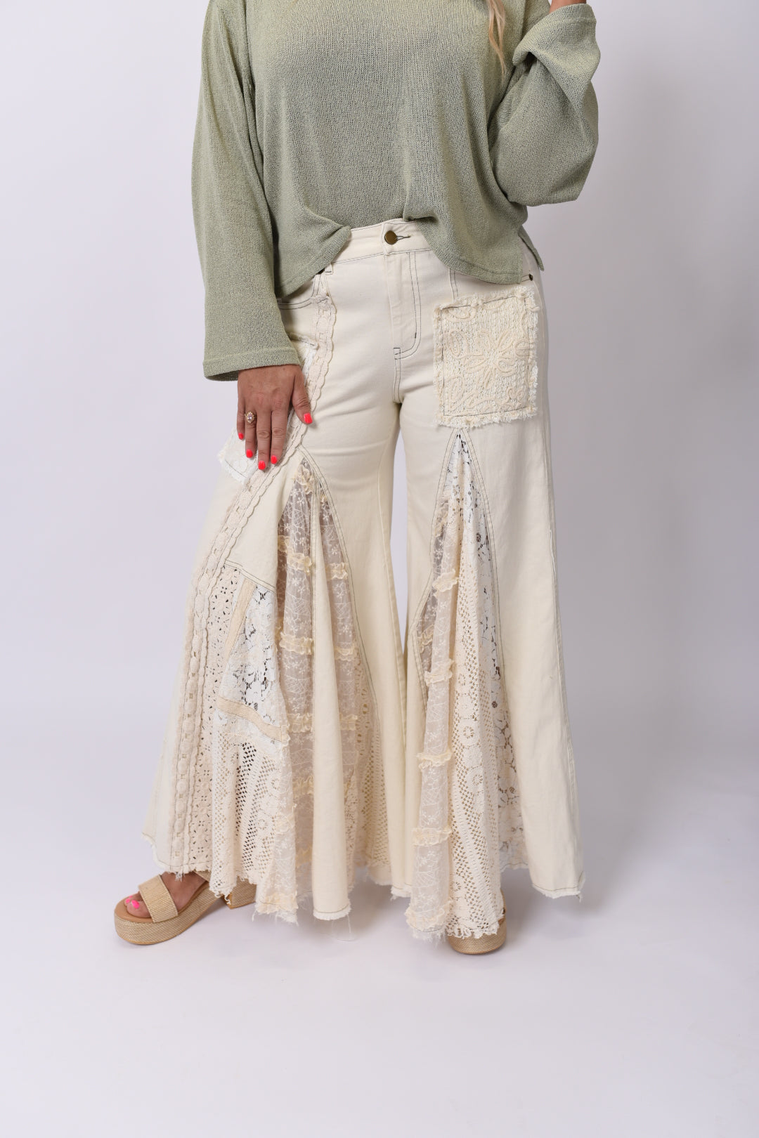 Vintage Vibes Lacy Pants Oli and Hali