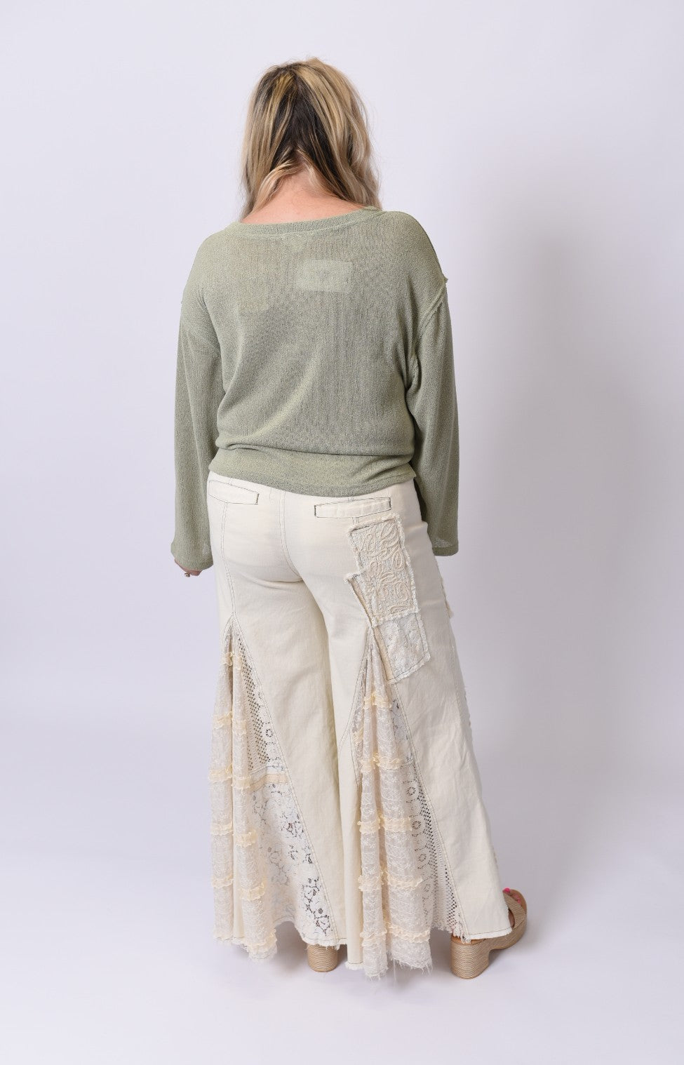 Vintage Vibes Lacy Pants Oli and Hali