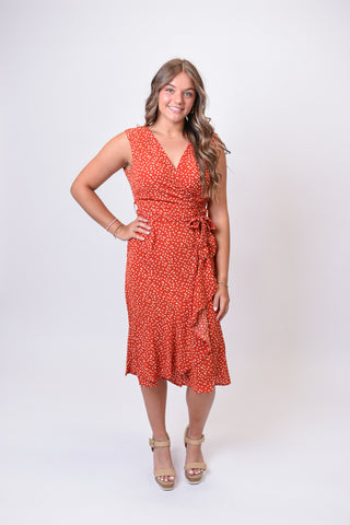 Mai Tai Mood Wrap Dress