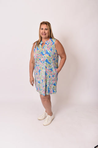 Island Tropics Tank Dress Curvy