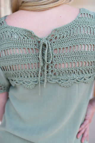 Dream Catcher Crochet Top