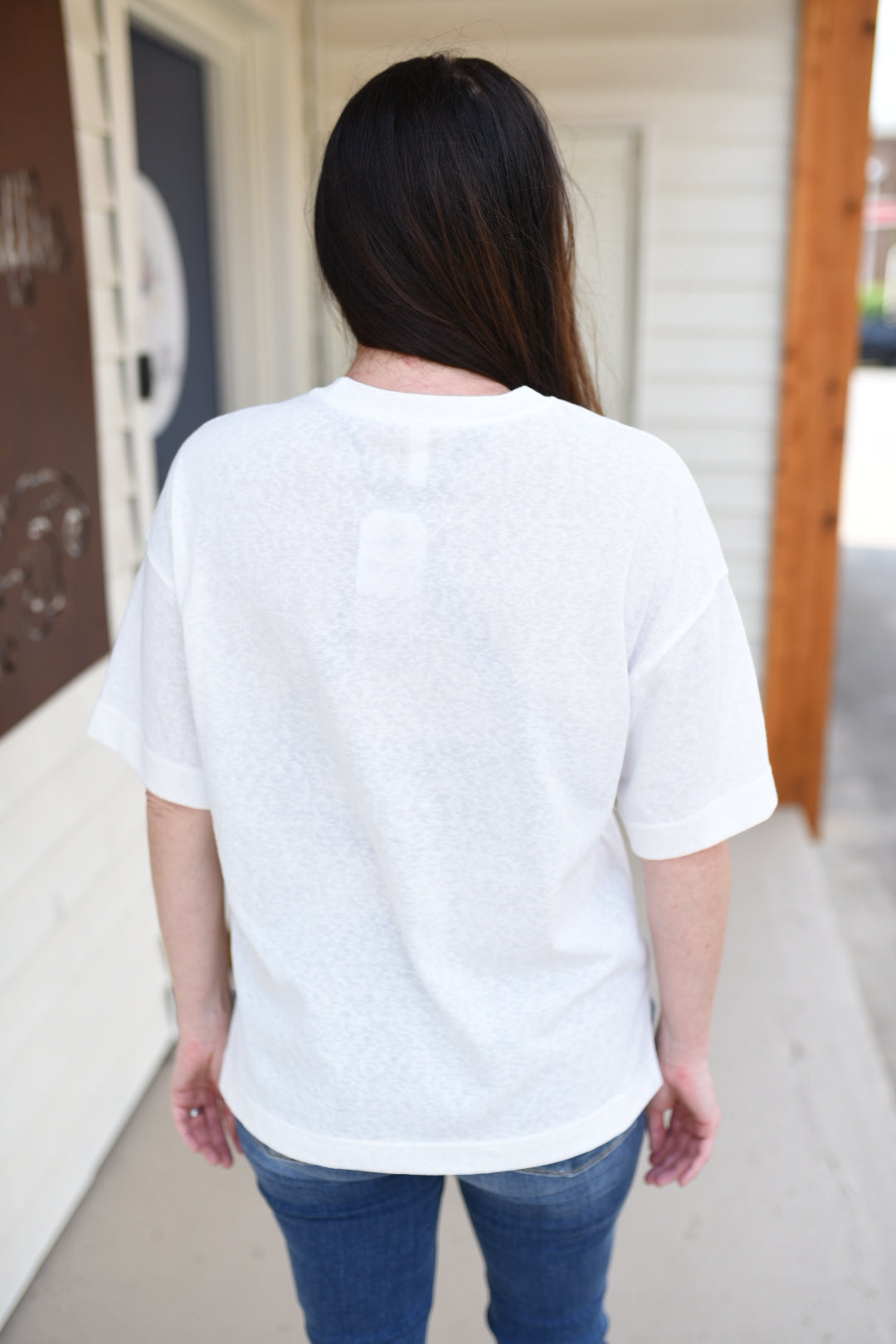 Stay Beachy Embroidered Top