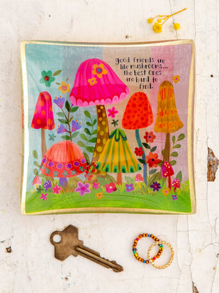 Glass Tray - Good Friends