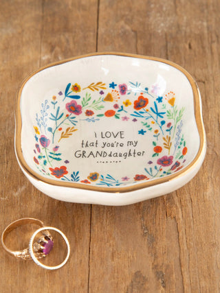 Trinket Bowl - Love That You're My Granddaughter