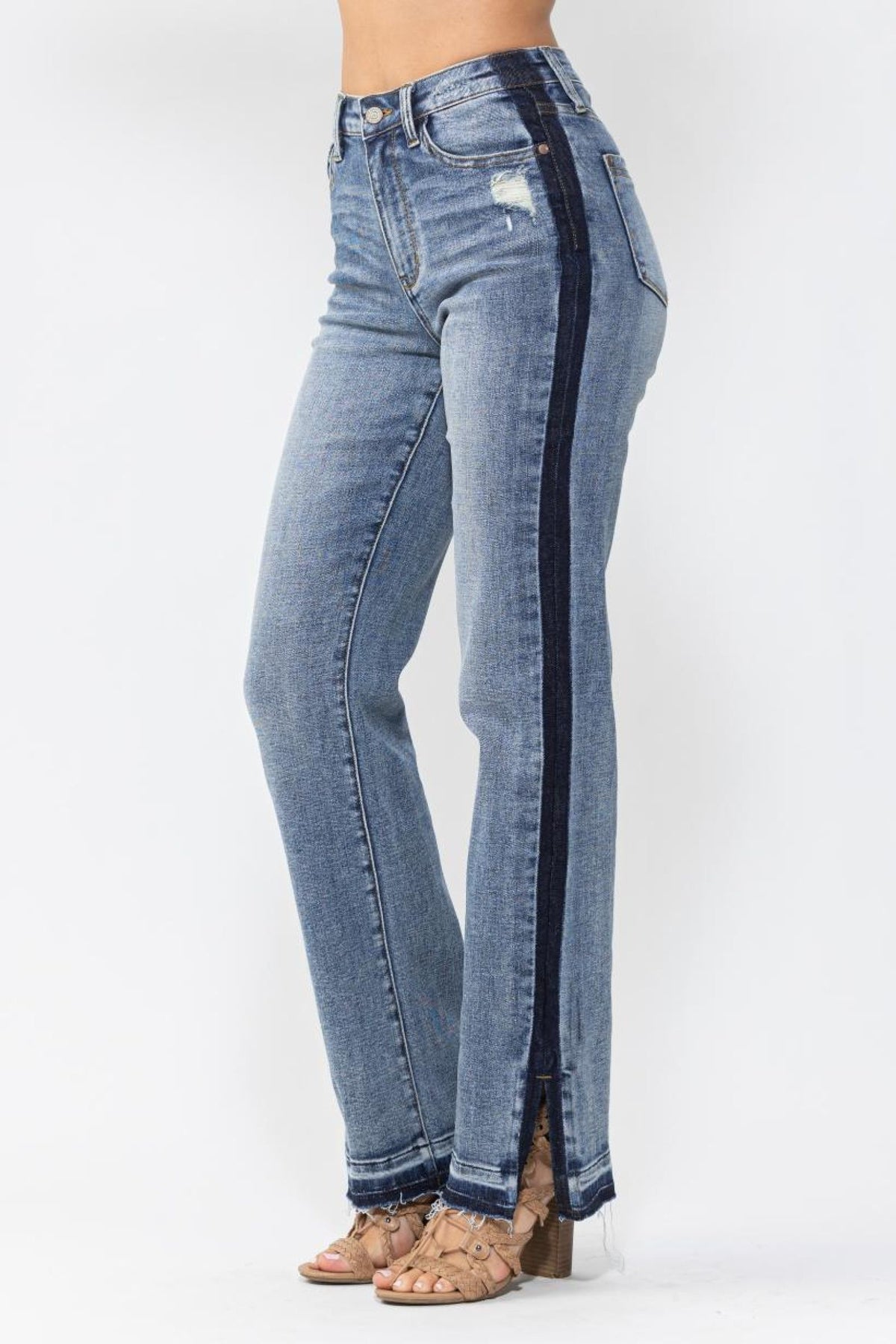 Two Toned Judy Blue Jeans