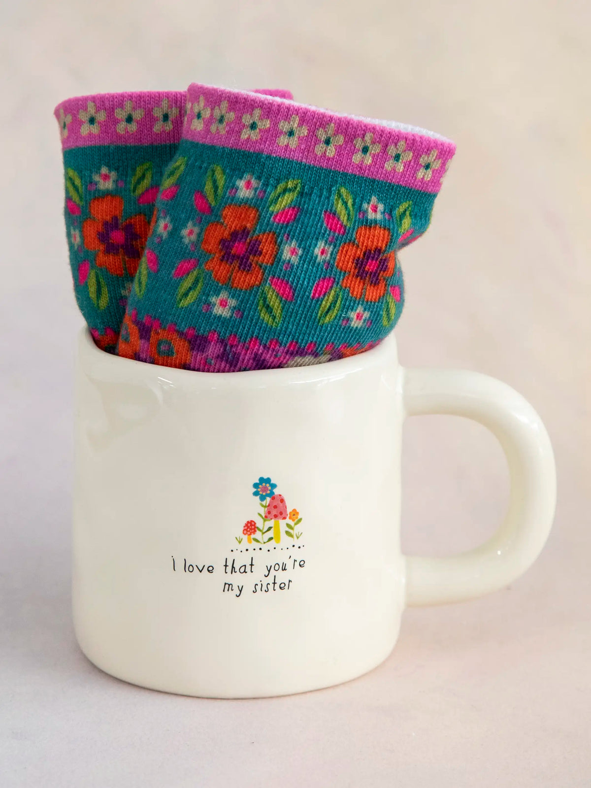 Mug &amp; Sock Set - Sister