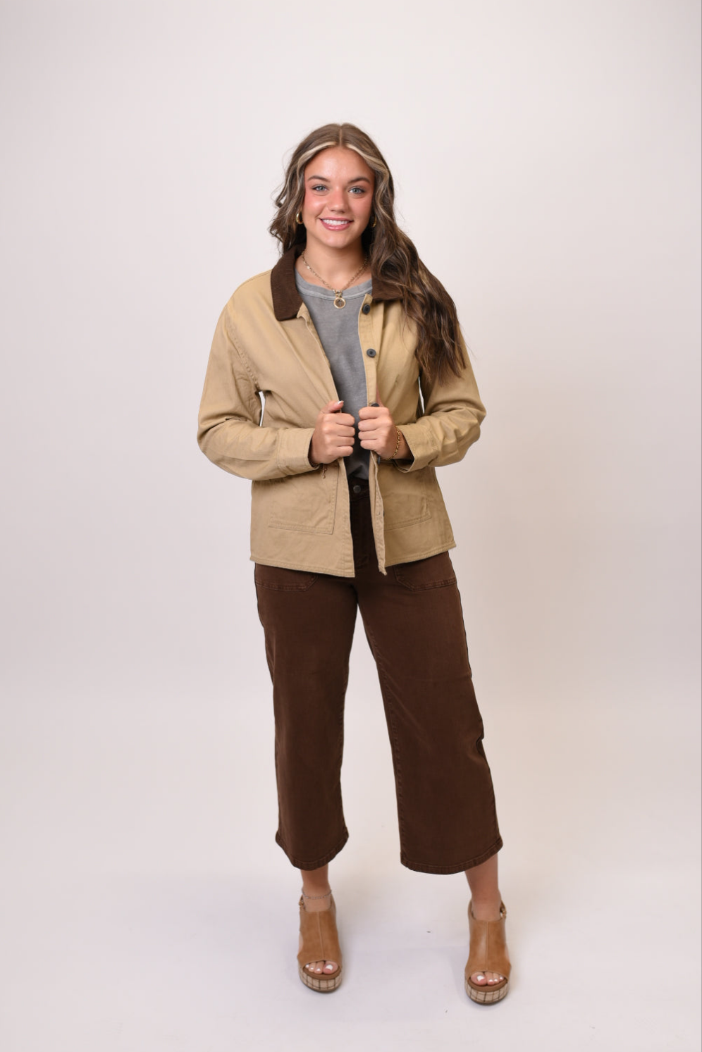 In My Element Jacket in Khaki