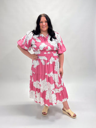 New Beginnings Midi Dress Curvy
