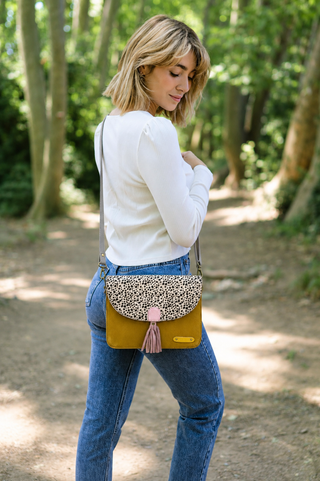 Olivia Printed Crossbody Purse