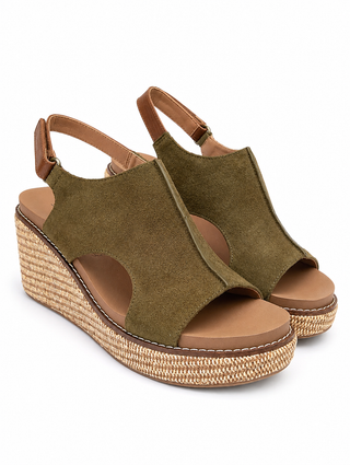 Corky's Carley Wedge in Moss