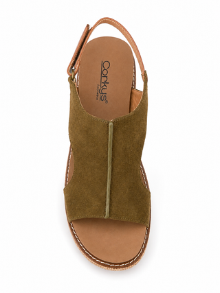 Corky's Carley Wedge in Moss