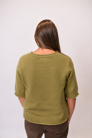 Slow Morning Sweater in Olive
