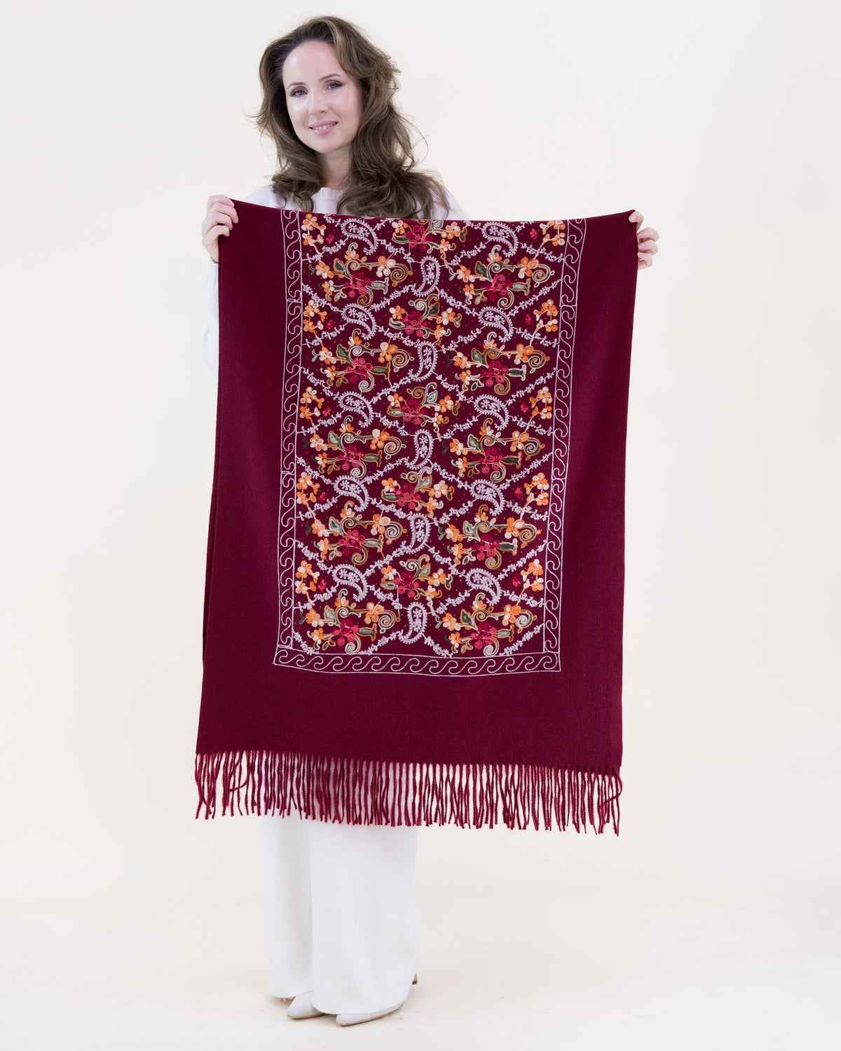 Garden Vine Rhinestone  Scarf