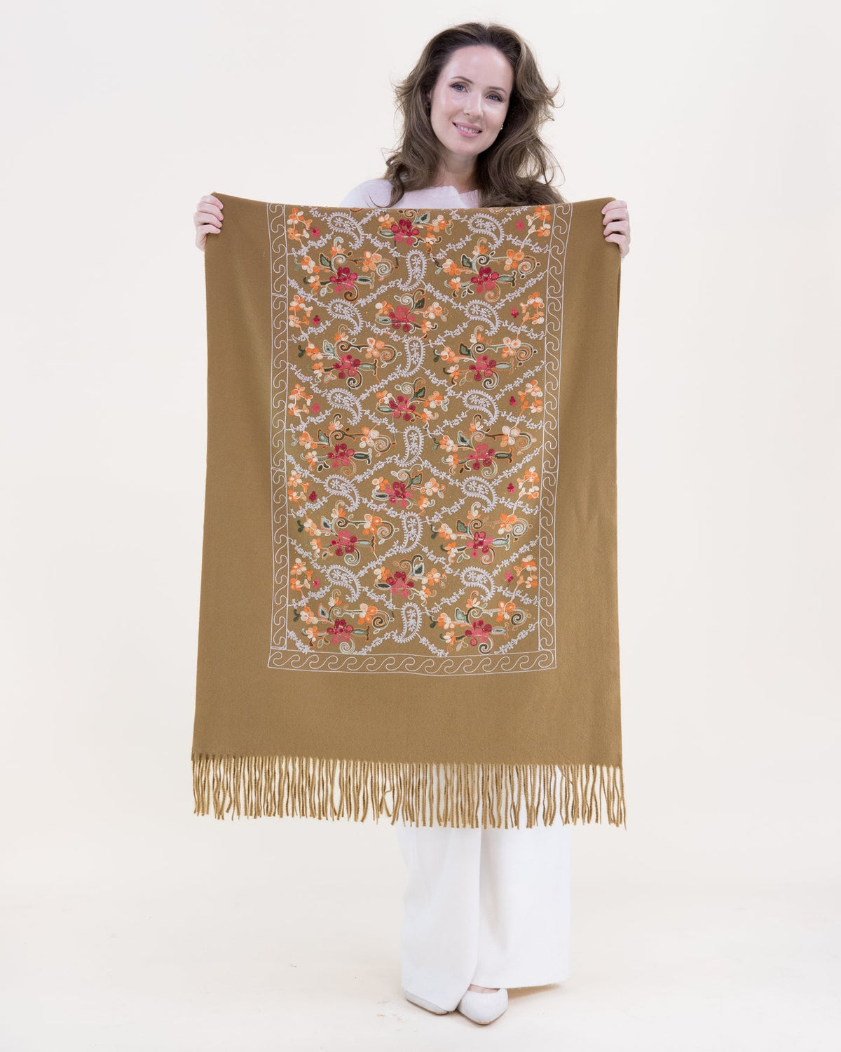 Garden Vine Rhinestone  Scarf