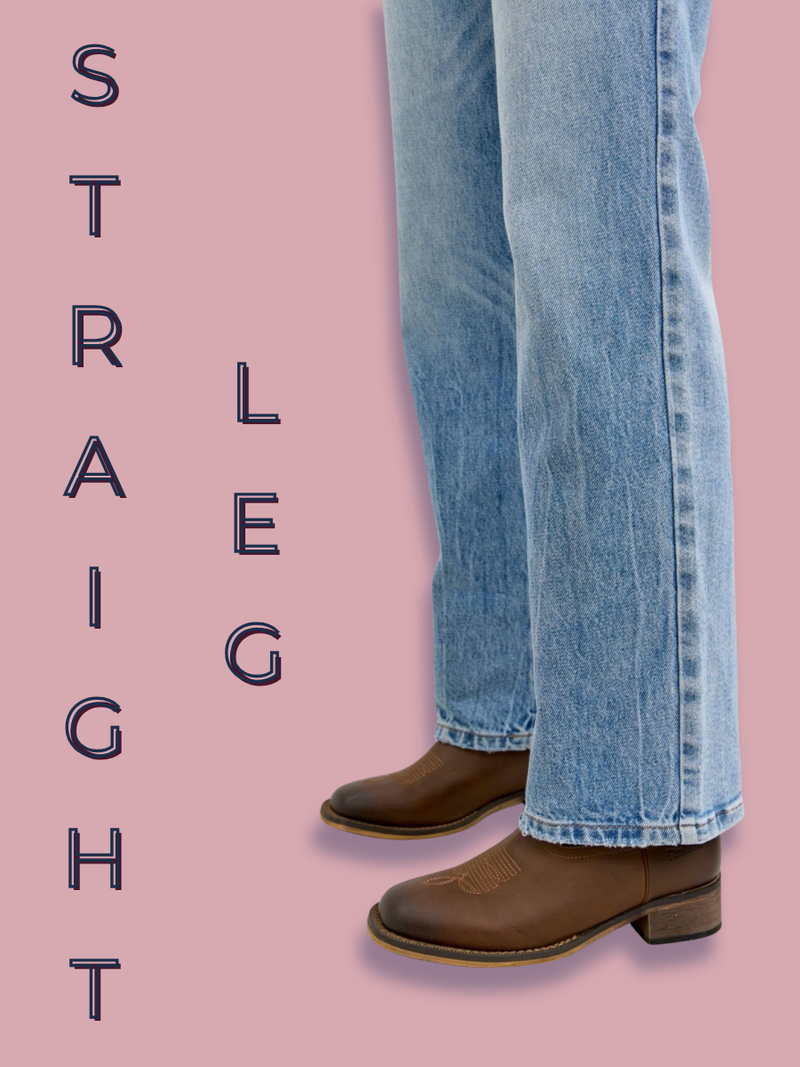 Straight Leg Jeans