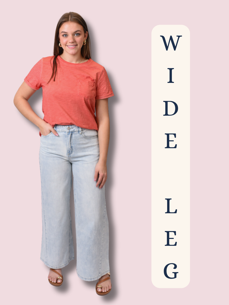 Wide Leg Jeans