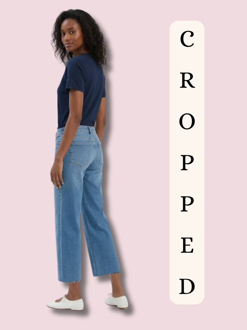 Cropped Jeans