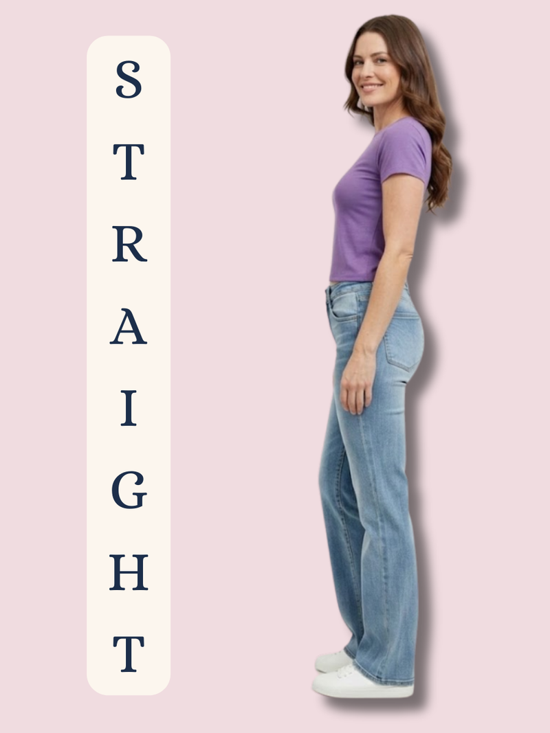 Straight Leg Jeans