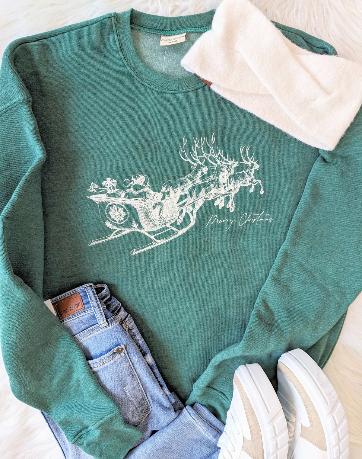 Vintage Merry Christmas Sweatshirt