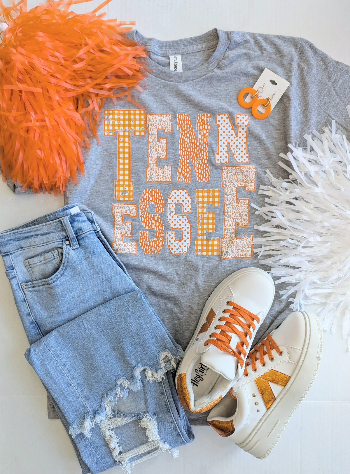 Tennessee Decorated Letters Graphic Tee