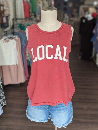 Local Mineral Graphic Tank Top