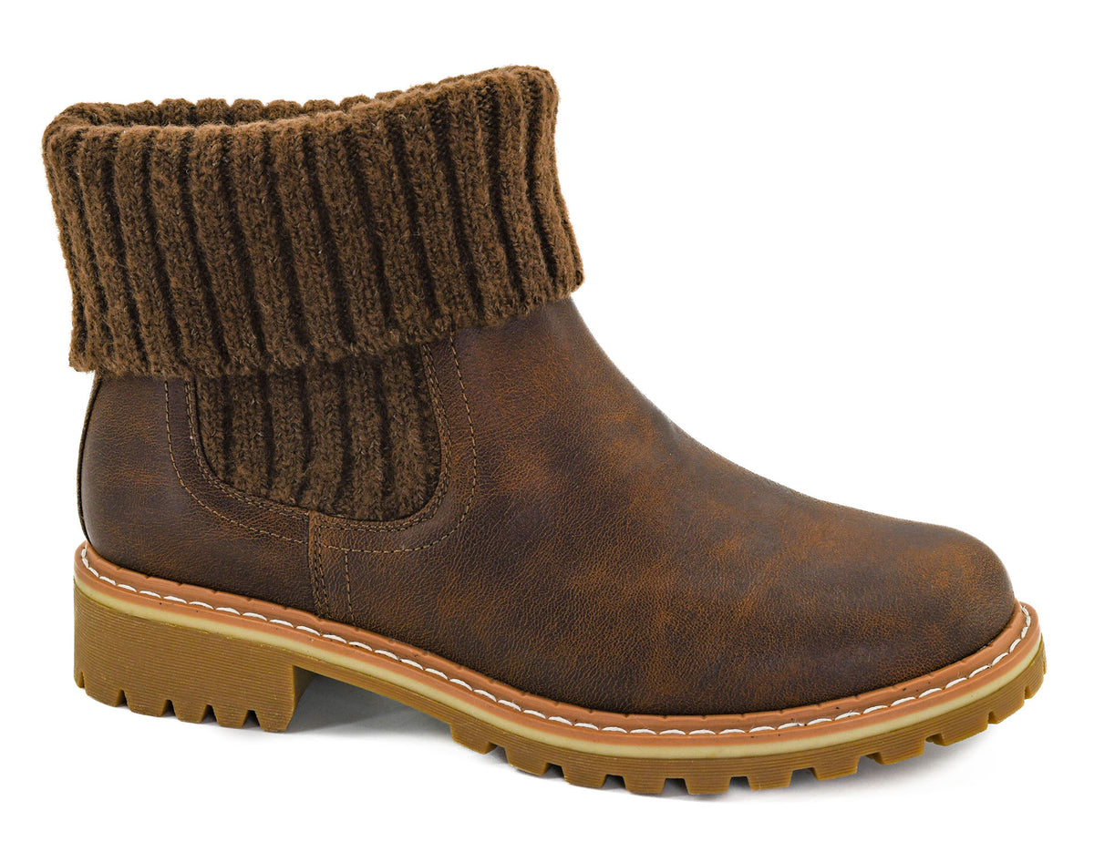 Corkys Quiver Boot In Brown Oiled