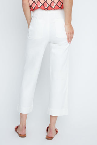 Nantucket Cropped Straight Leg Denim