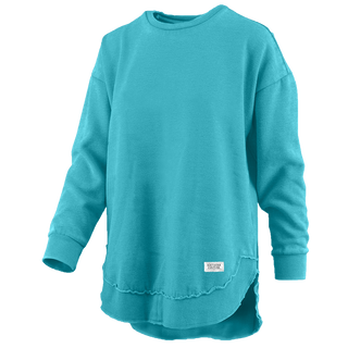 Elevated Style Pullover in Lagoon Blue