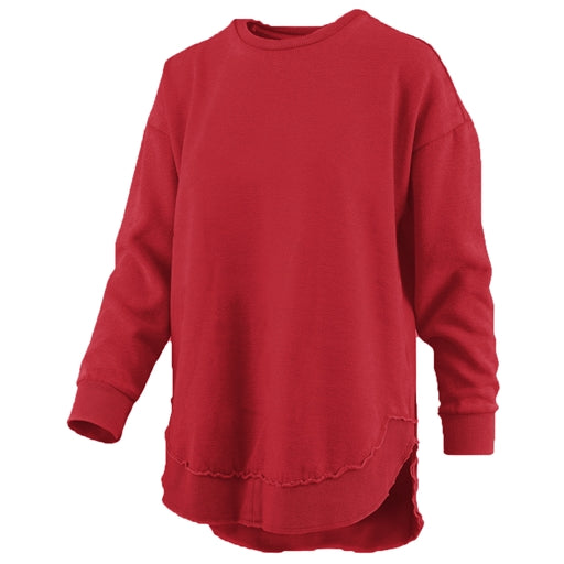 Elevated Style Pullover Round Hem