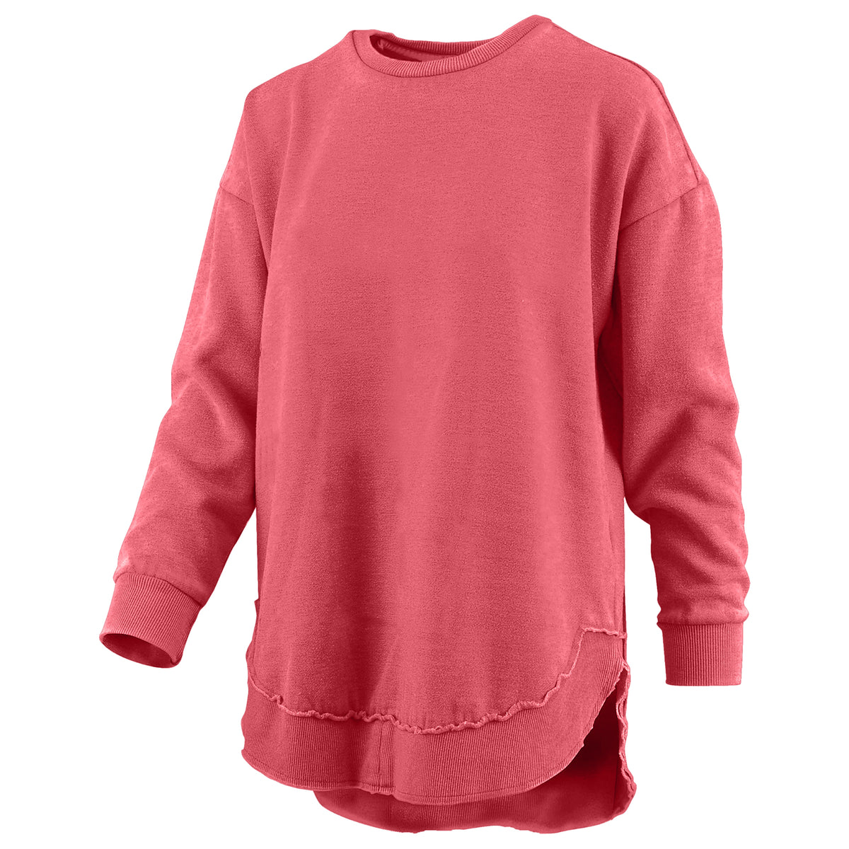 Elevated Style Pullover Round Hem