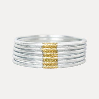 BuDhaGirl Lumine All Weather Bangles (Set of 6)
