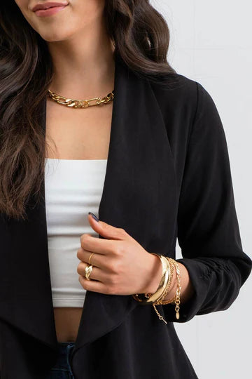 Keep It Classy Blazer in Black