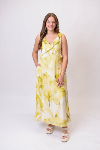 A Little Zest Maxi Dress - Shop Rust & Ruffles