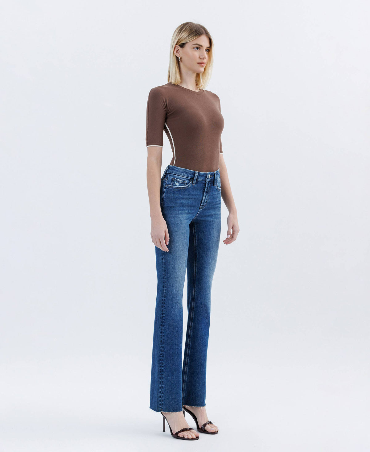 Diantha High Rise Bootcut Vervet Jeans
