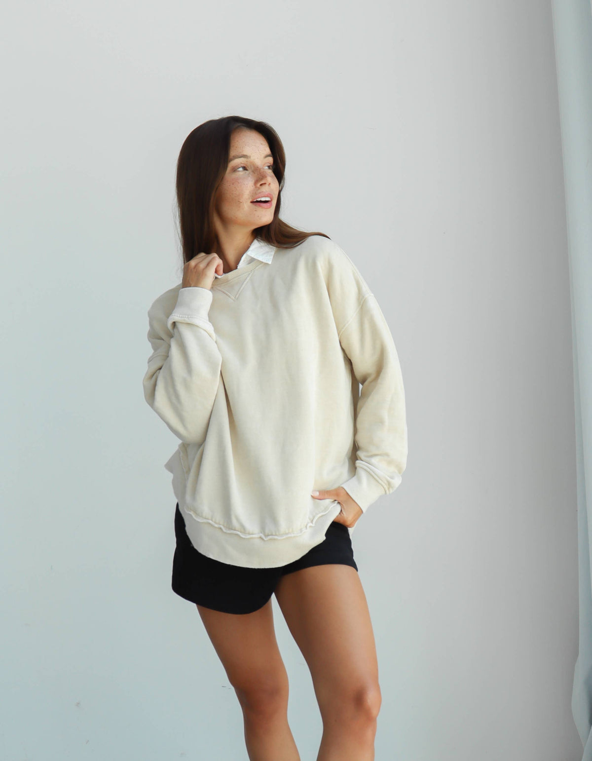 Campus Style Soft Pullover