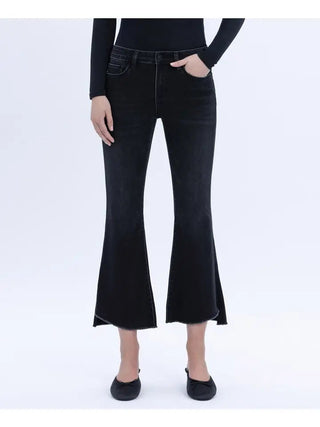 Alison Mid Rise Flare Vervet Jeans - Shop Rust & Ruffles