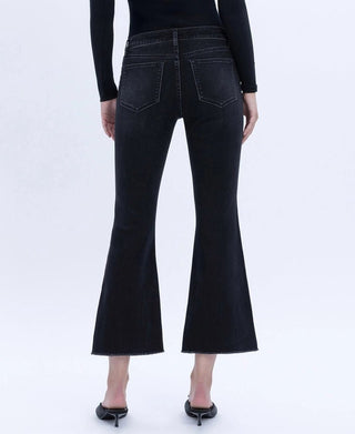 Alison Mid Rise Flare Vervet Jeans - Shop Rust & Ruffles