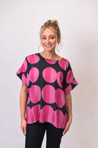 All About Those Dots Blouse in Black - Shop Rust & Ruffles