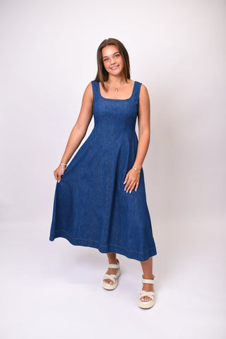 All Summer Long Midi Dress - Shop Rust & Ruffles