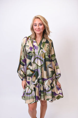 Art Walk Mini Dress - Shop Rust & Ruffles