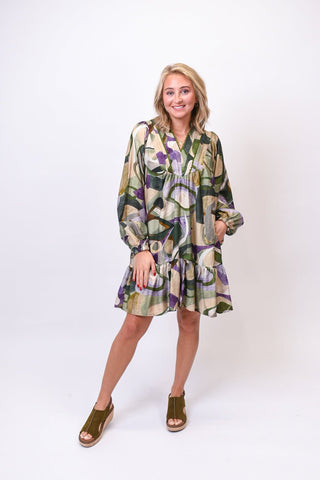 Art Walk Mini Dress - Shop Rust & Ruffles