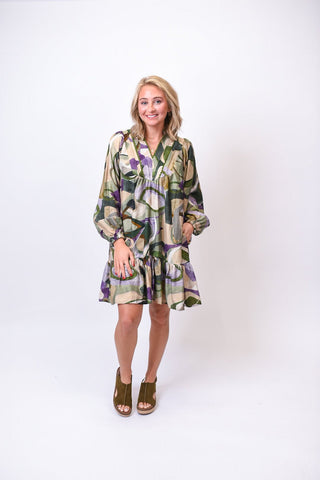 Art Walk Mini Dress - Shop Rust & Ruffles