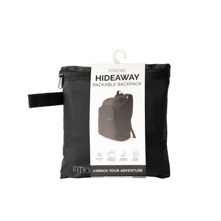FITKICKS® Hideaway Packable Backpack