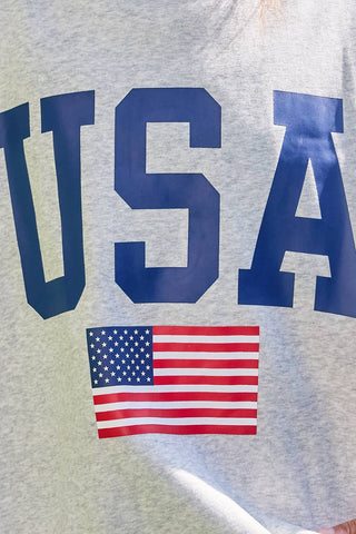 USA/America Reversible Graphic Sweatshirt