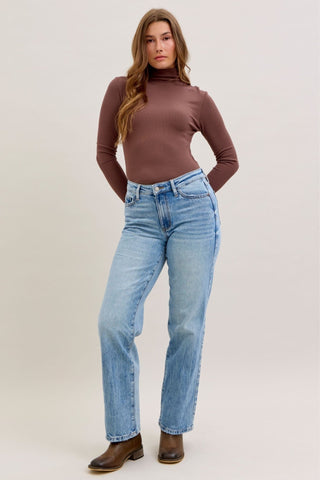 Back Roads Straight Leg Judy Blue - Shop Rust & Ruffles