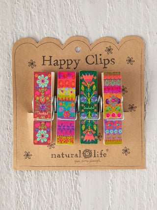 Bag Clips - Thankful, Grateful - Shop Rust & Ruffles
