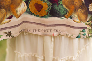 Market Of Stars Stay Gold Cropped Kimono