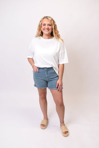 Beach Break Cutoff Shorts - Shop Rust & Ruffles