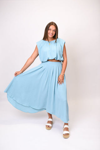 Beach Sunset Skirt and Top Set - Shop Rust & Ruffles