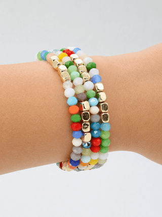Beaded Bracelet Stack - Confetti Pop - Shop Rust & Ruffles
